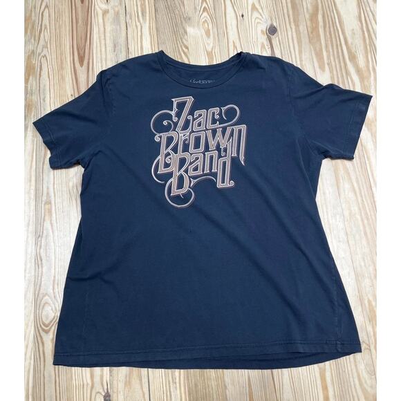 Zac Brown Band Shirt XXL 2017 Concert Tour Welcome Home Black - Picture 1 of 5